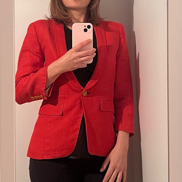 Smythe Jackets & Blazers - Smythe Red Blazer